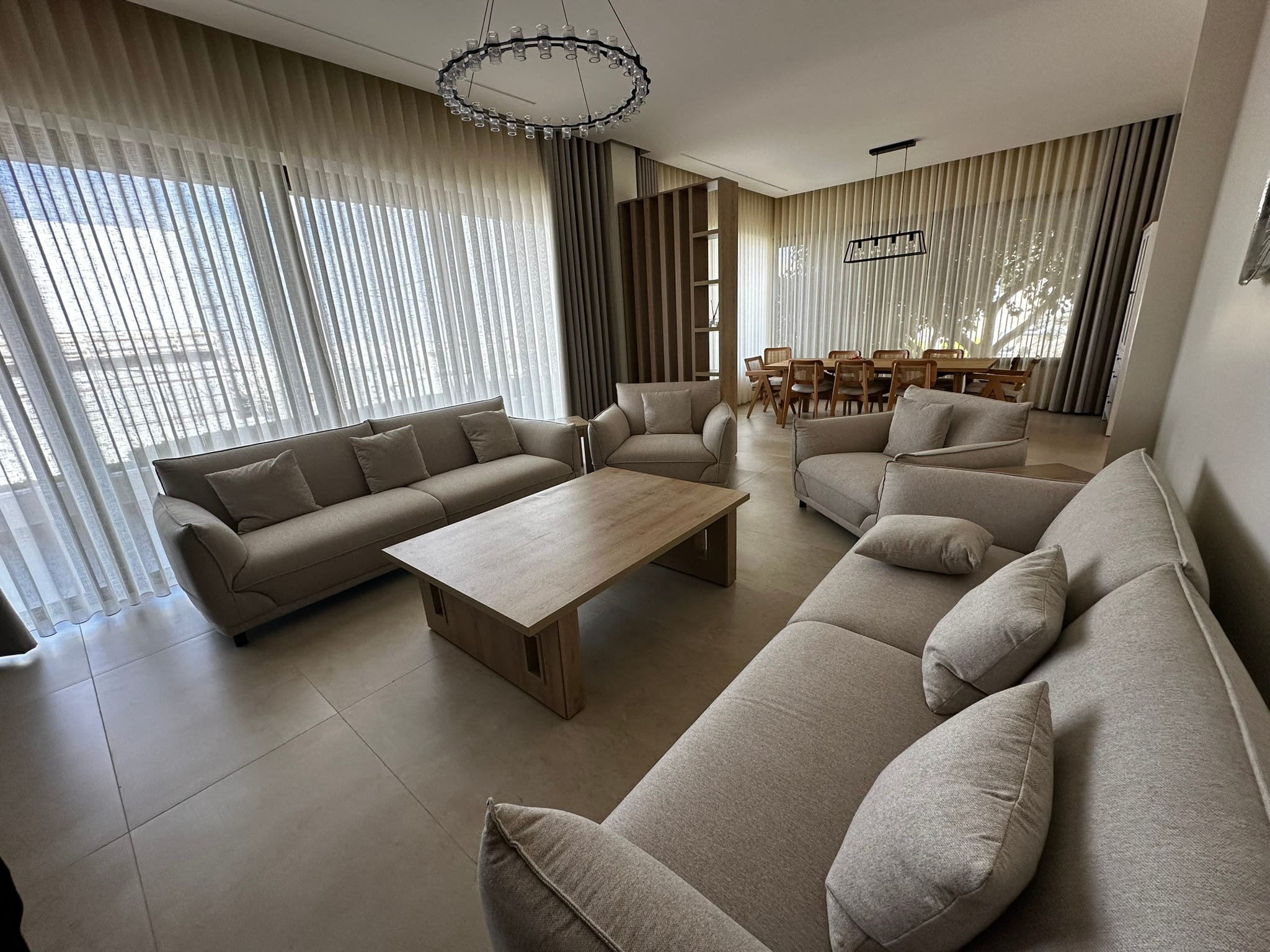 Premium living and dining interior by Al Reem